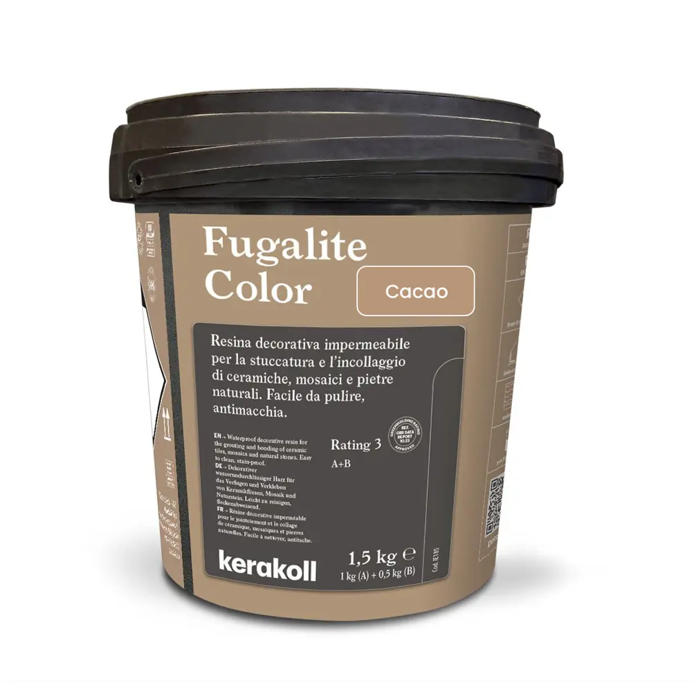 Фото Эпоксидная затирка Fugalite Color Cacao 1.5 кг Фото Эпоксидная затирка Fugalite Color Cacao 1.5 кг