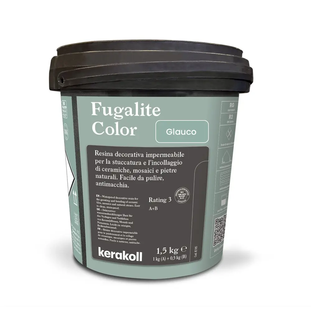 Фото Эпоксидная затирка Fugalite Color Glauco 1.5 кг Фото Эпоксидная затирка Fugalite Color Glauco 1.5 кг