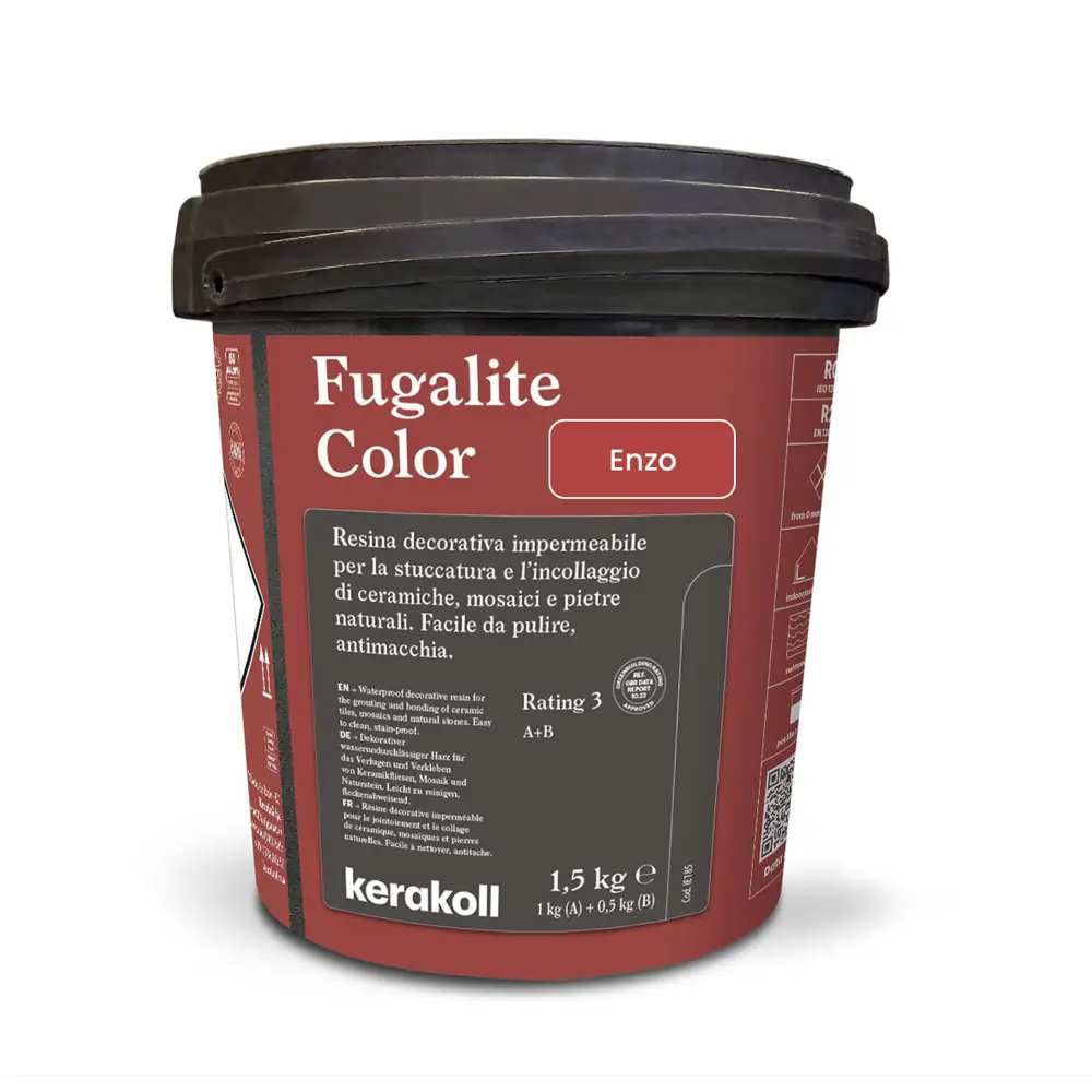 Фото Эпоксидная затирка Fugalite Color Enzo 1.5 кг Фото Эпоксидная затирка Fugalite Color Enzo 1.5 кг