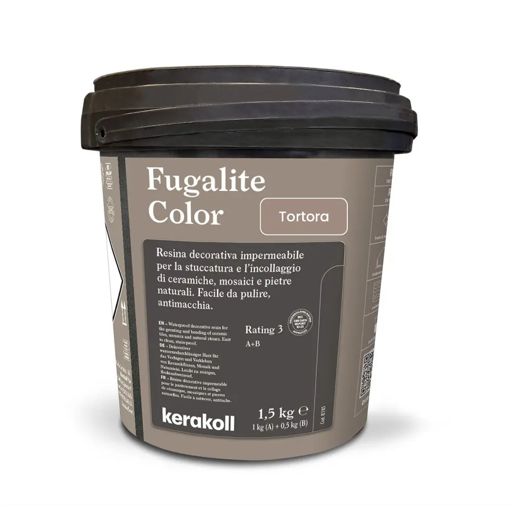 Фото Эпоксидная затирка Fugalite Color Tortora 1.5 кг Фото Эпоксидная затирка Fugalite Color Tortora 1.5 кг