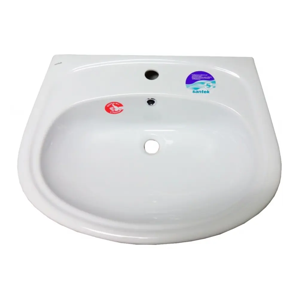 Фото 6 Раковина подвесная Santek анимо 1.WH11.0.502 55см цвет белый Фото 6 Раковина подвесная Santek анимо 1.WH11.0.502 55см цвет белый