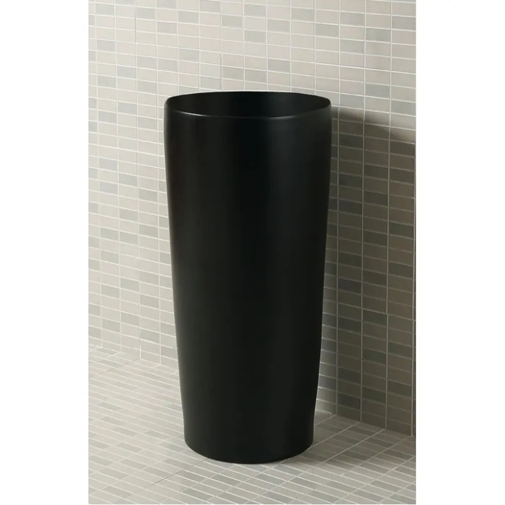 Фото 2 Раковина Santiline SL-4012MB 41см цвет черный Фото 2 Раковина Santiline SL-4012MB 41см цвет черный