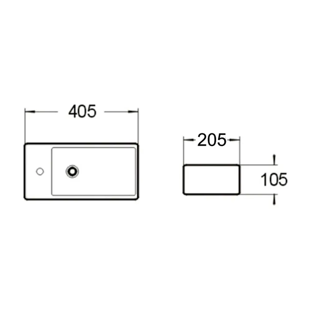 Фото 2 Раковина накладная Santiline sl-2009rmb SL-2009RMB 40.5см цвет черный Фото 2 Раковина накладная Santiline sl-2009rmb SL-2009RMB 40.5см цвет черный