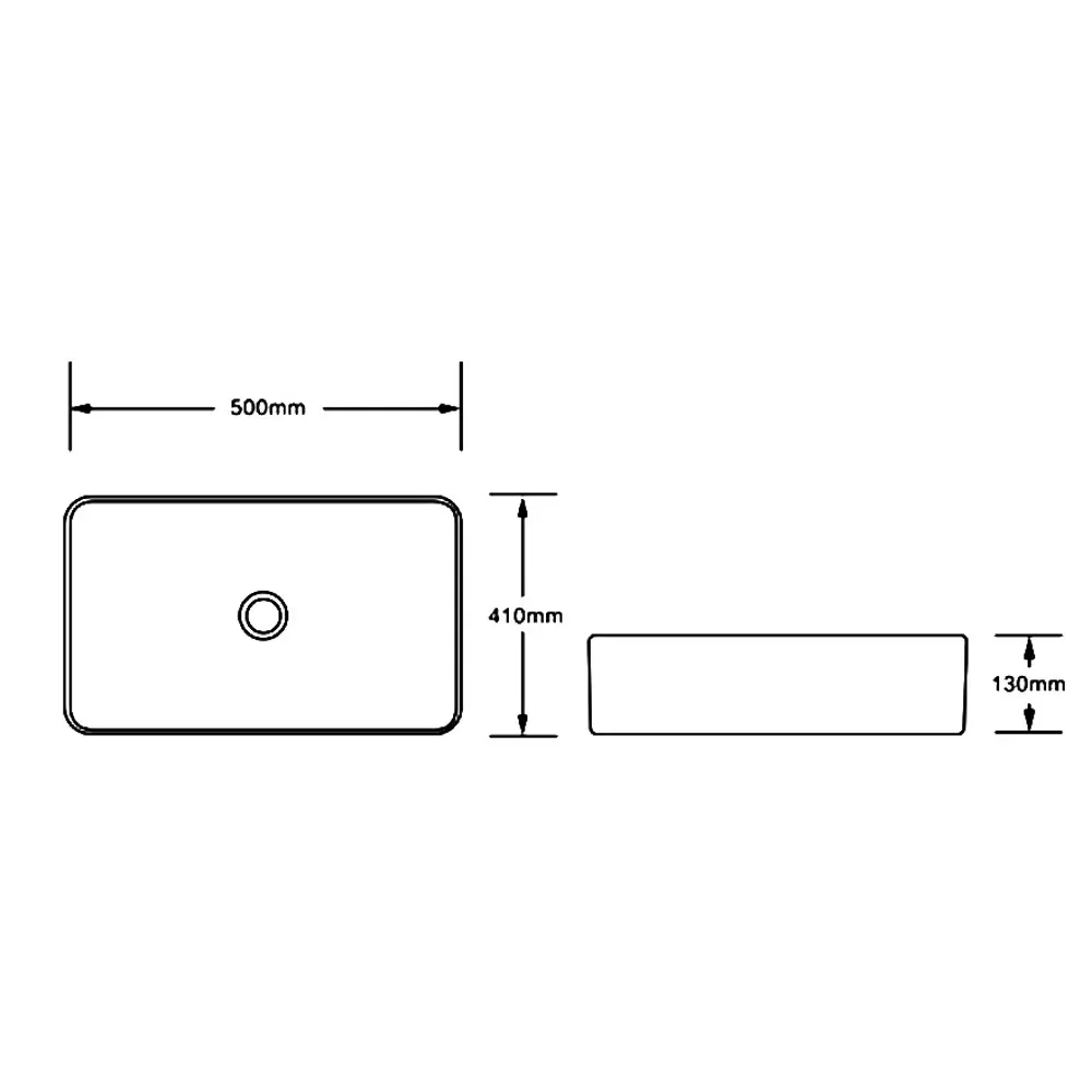 Фото 2 Раковина накладная Santiline SL-1051BL 50см цвет голубой