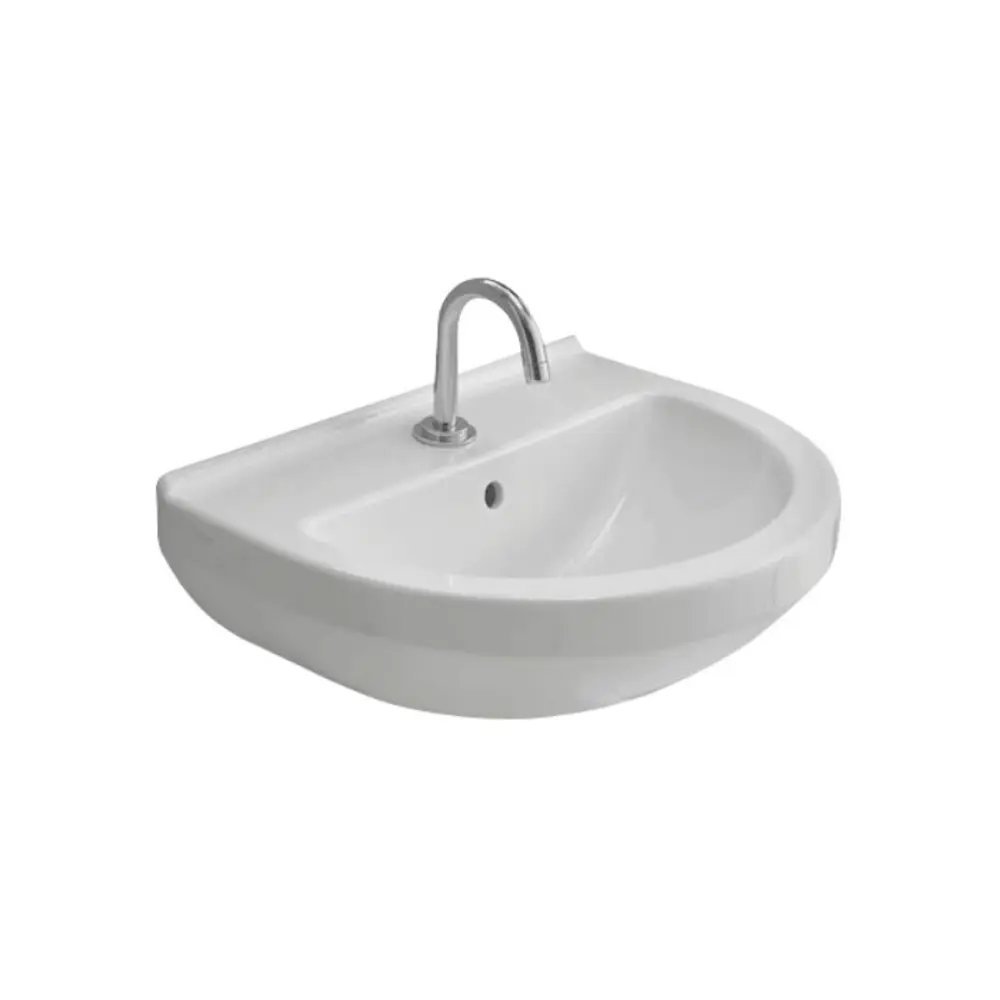 Фото Раковина подвесная Vitra s50 5302B003-0001 60см цвет белый Фото Раковина подвесная Vitra s50 5302B003-0001 60см цвет белый