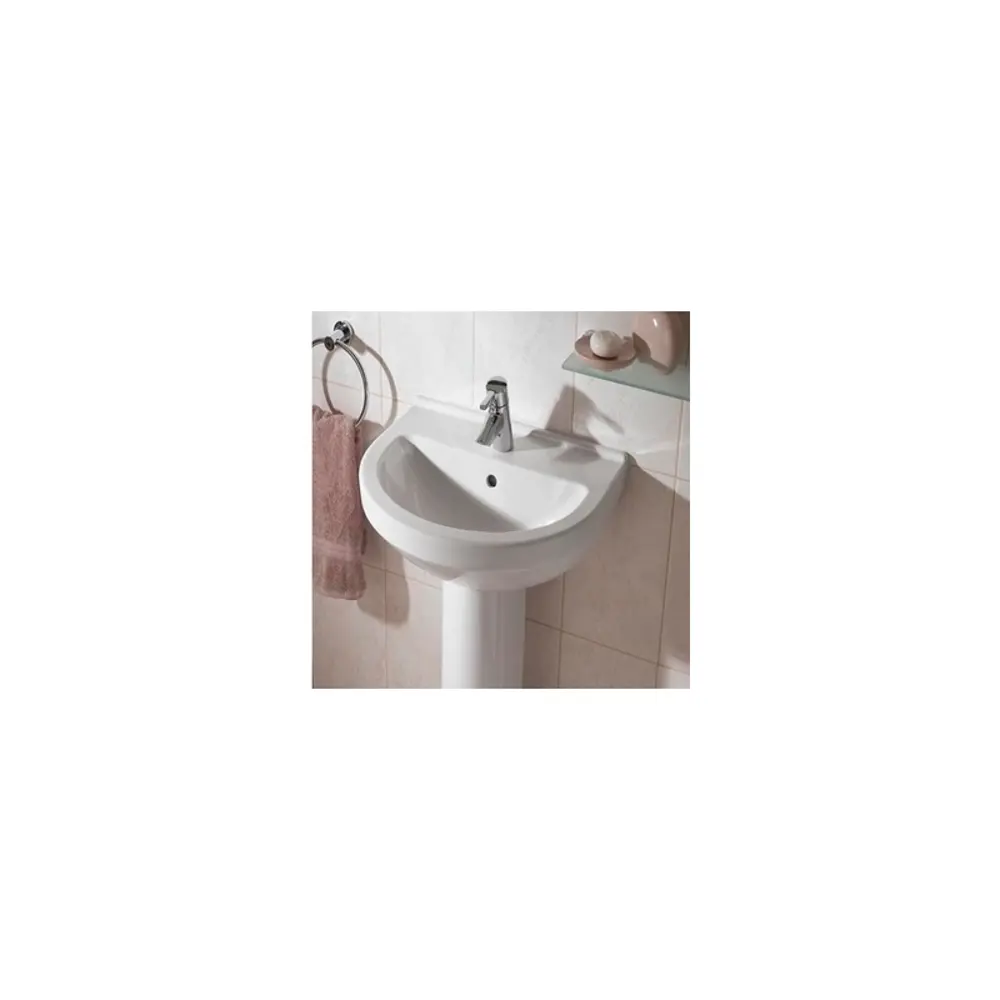 Фото 3 Раковина подвесная Vitra s50 5302B003-0001 60см цвет белый Фото 3 Раковина подвесная Vitra s50 5302B003-0001 60см цвет белый