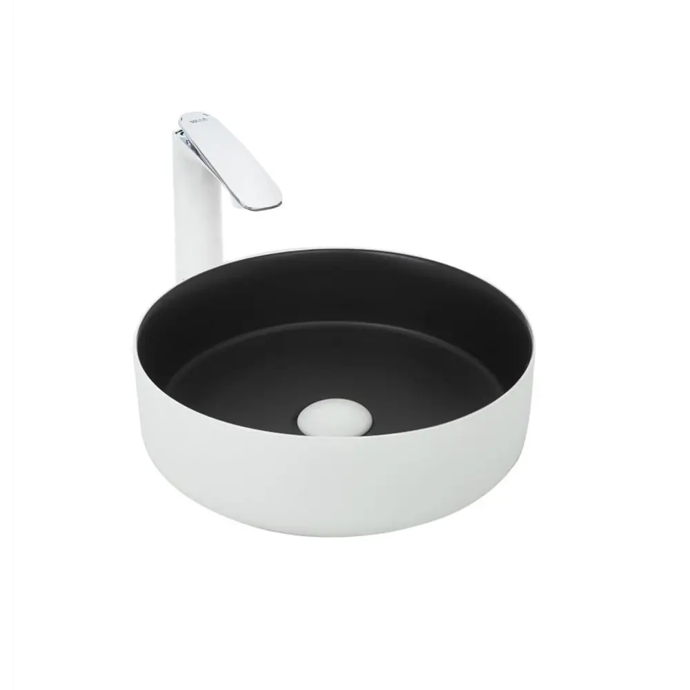 Фото Раковина накладная Weltwasser elbach 10000004523 35.5см цвет белый Фото Раковина накладная Weltwasser elbach 10000004523 35.5см цвет белый