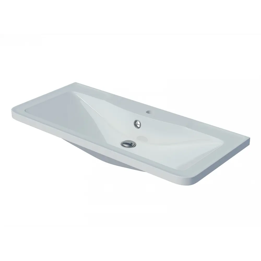 Фото Раковина накладная Stella polar adel 4627173210263 100см цвет белый