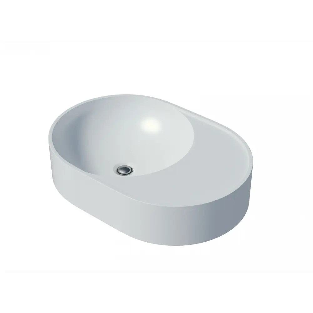 Фото 2 Раковина накладная Stella polar madera 4627173210720 48.5см цвет белый