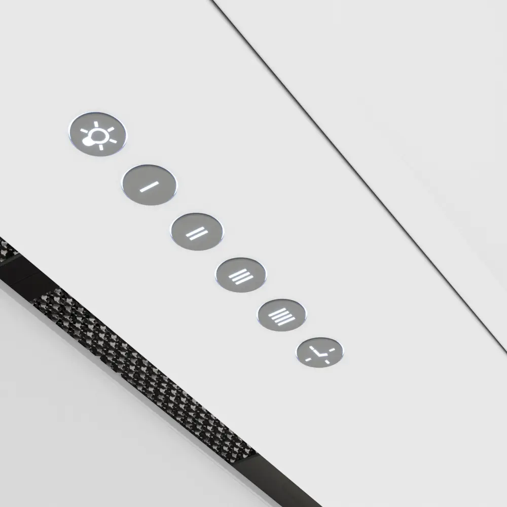 Фото 7 Вытяжка Elikor Cube 90П-1000-Э4Д белый 90 см цвет белый