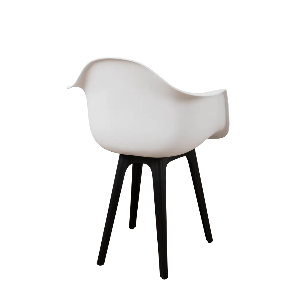 Фото 5 Кухонный стул Derstuhl 330 plast 43x82x60 см полипропилен цвет белый Фото 5 Кухонный стул Derstuhl 330 plast 43x82x60 см полипропилен цвет белый