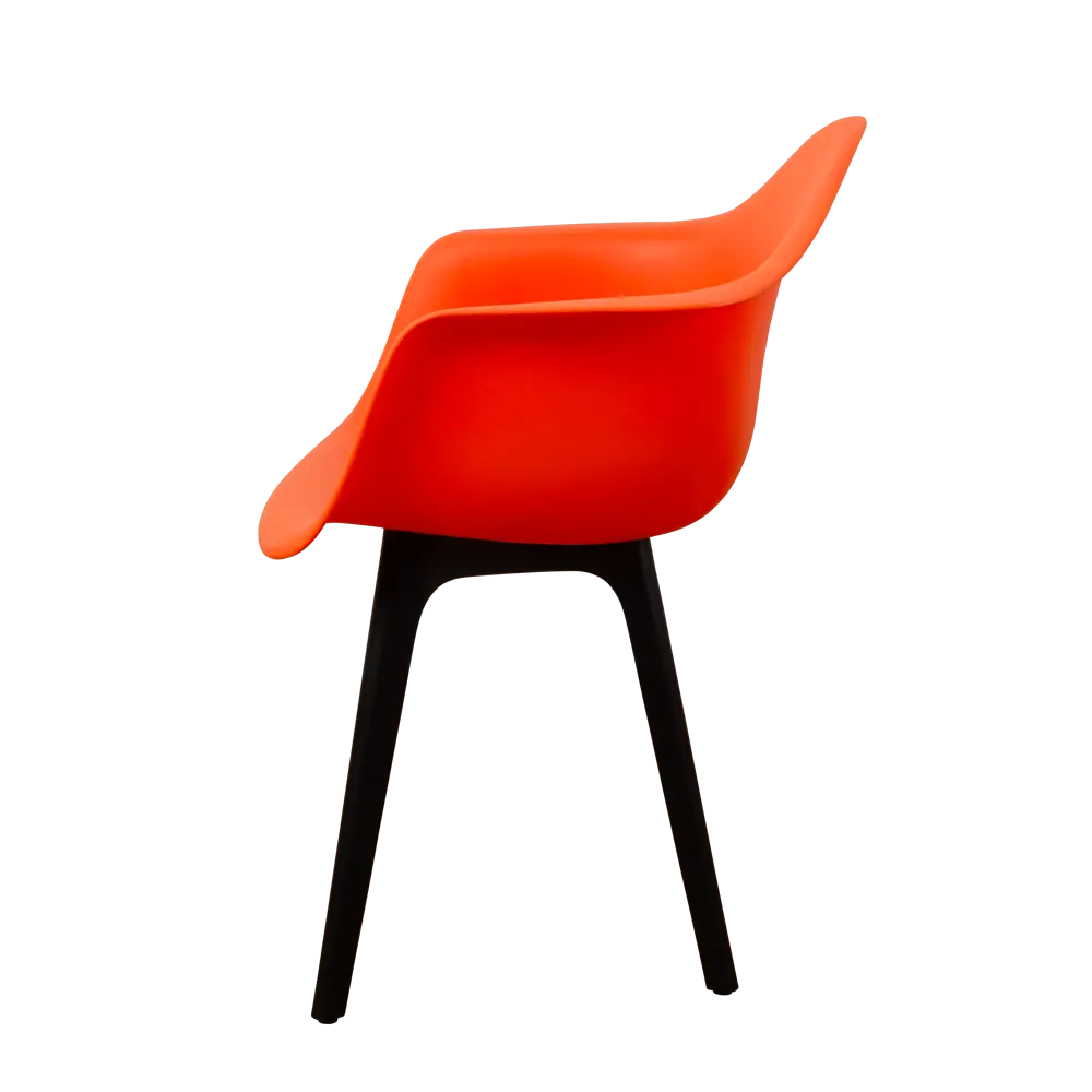 Фото 4 Кухонный стул Derstuhl 330 plast 43x82x60 см полипропилен цвет оранжевый Фото 4 Кухонный стул Derstuhl 330 plast 43x82x60 см полипропилен цвет оранжевый