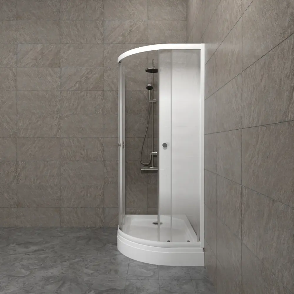 Фото 9 Душевая кабина Belgranio Bianca Light 120x80 правая средний поддон стекло матовое Фото 9 Душевая кабина Belgranio Bianca Light 120x80 правая средний поддон стекло матовое