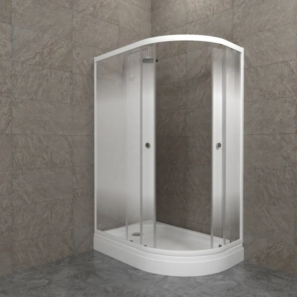 Фото 10 Душевая кабина Belgranio Bianca Light 120x80 правая средний поддон стекло матовое Фото 10 Душевая кабина Belgranio Bianca Light 120x80 правая средний поддон стекло матовое