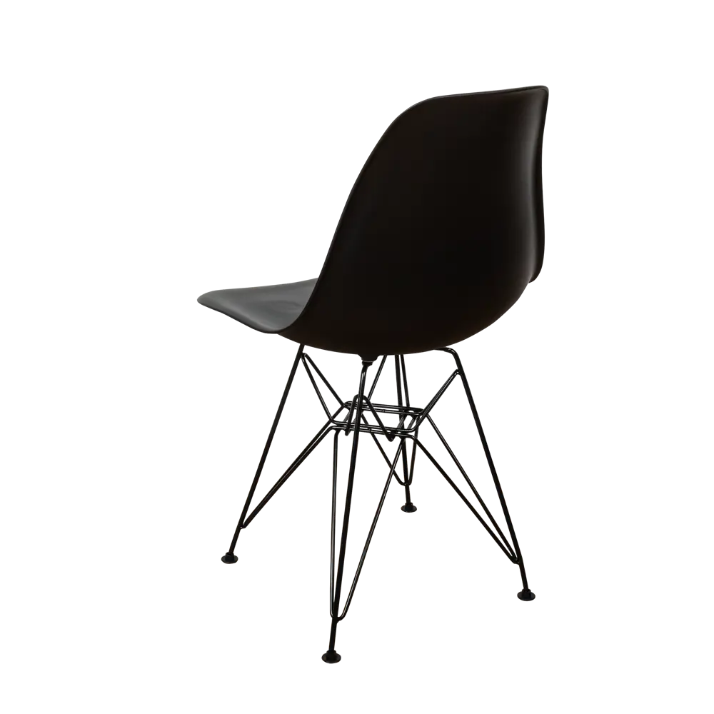 Фото 6 Комплект кухонных стульев 4 шт Derstuhl Black 45x82x45 см полипропилен цвет черный Фото 6 Комплект кухонных стульев 4 шт Derstuhl Black 45x82x45 см полипропилен цвет черный