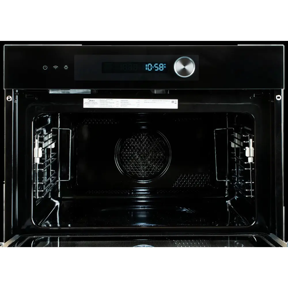 Фото 3 Встраиваемый духовой шкаф Midea MCO82007MBG-I 59.5х45.4х59.8 см цвет черный Фото 3 Встраиваемый духовой шкаф Midea MCO82007MBG-I 59.5х45.4х59.8 см цвет черный