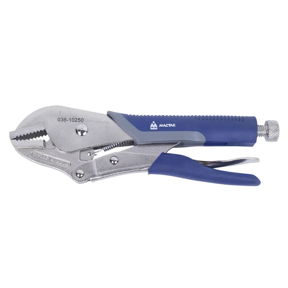 Фото Клещи зажимные Мастак 036-10250H 235 мм захват до 10 мм Фото Клещи зажимные Мастак 036-10250H 235 мм захват до 10 мм