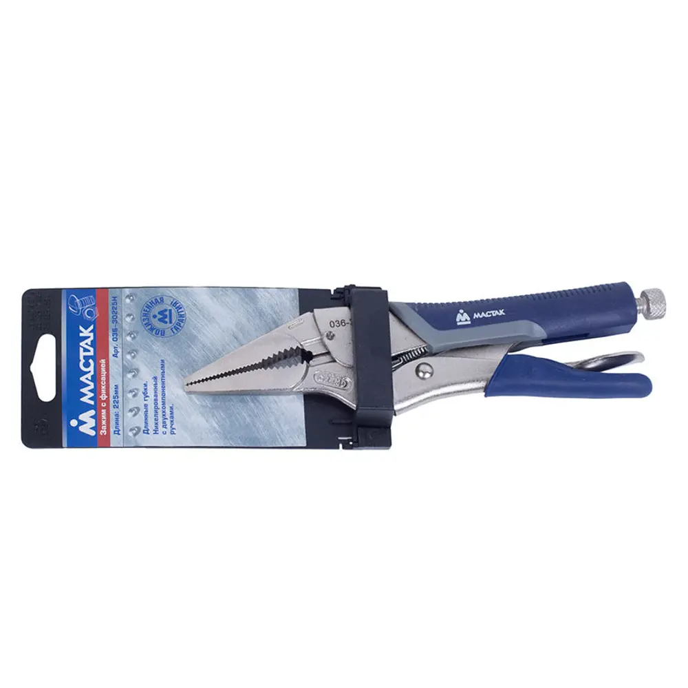 Фото 3 Клещи зажимные удлиненные Мастак 036-30225H 220 мм захват до 70 мм Фото 3 Клещи зажимные удлиненные Мастак 036-30225H 220 мм захват до 70 мм