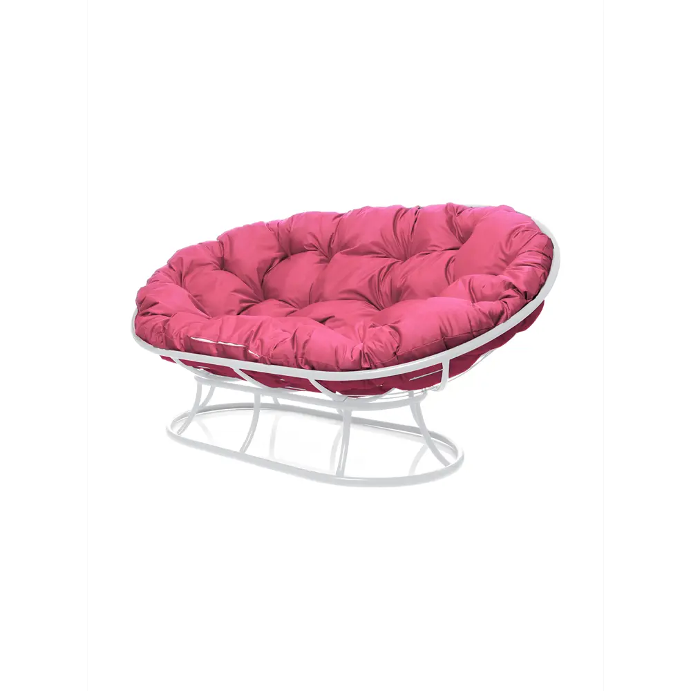 Фото Диван садовый M-group 12100108 Мамасан 164 см x 104 см x 75 см сталь белый