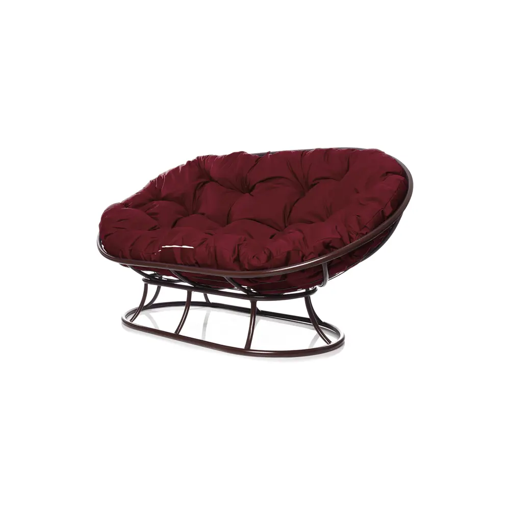 Фото Диван садовый M-group 12100202 Мамасан 164 см x 104 см x 75 см сталь коричневый