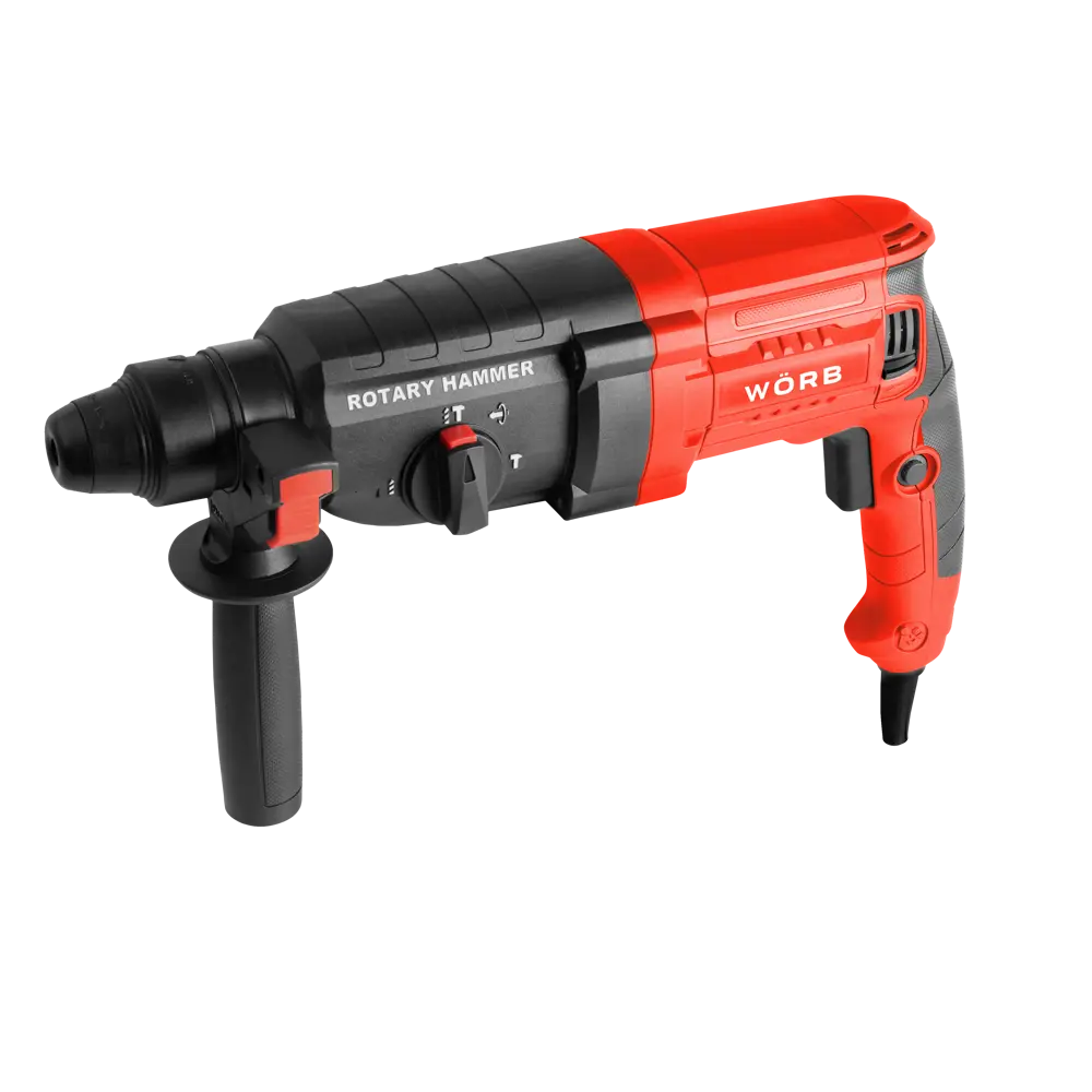 Фото Перфоратор сетевой SDS Plus Wörb BH-800/26L, 800 Вт, 3 Дж Фото Перфоратор сетевой SDS Plus Wörb BH-800/26L, 800 Вт, 3 Дж
