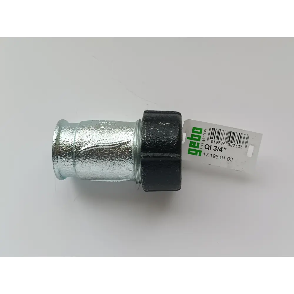 Фото Соединитель Gebo Quick 3/4" ВР чугун IK 3/4 Фото Соединитель Gebo Quick 3/4" ВР чугун IK 3/4