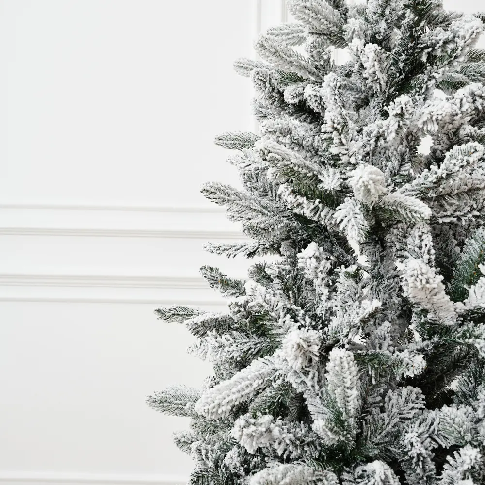 Фото 2 Ель новогодняя искусственная Binoshe Bourget заснеженная 210 см Фото 2 Ель новогодняя искусственная Binoshe Bourget заснеженная 210 см
