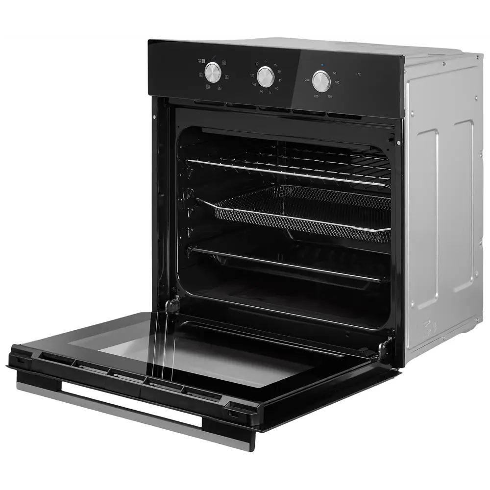 Фото 3 Встраиваемый духовой шкаф Midea MO37003GB 59.5х59.5х42.1 см цвет черный Фото 3 Встраиваемый духовой шкаф Midea MO37003GB 59.5х59.5х42.1 см цвет черный