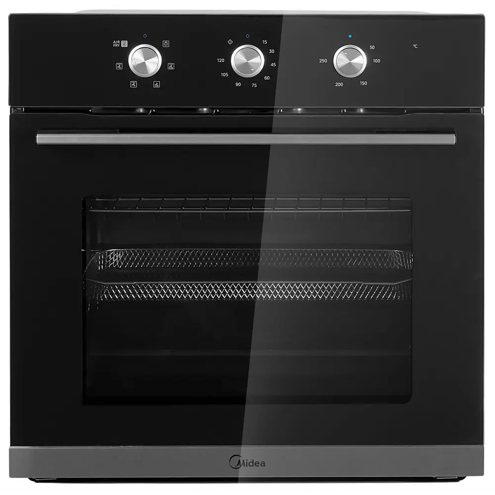Фото Встраиваемый духовой шкаф Midea MO37003GB 59.5х59.5х42.1 см цвет черный Фото Встраиваемый духовой шкаф Midea MO37003GB 59.5х59.5х42.1 см цвет черный