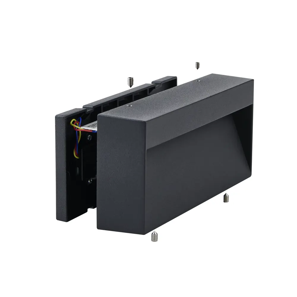 Фото 7 Светильник настенный светодиодный уличный Eglo 900891 IP65 цвет черный Фото 7 Светильник настенный светодиодный уличный Eglo 900891 IP65 цвет черный