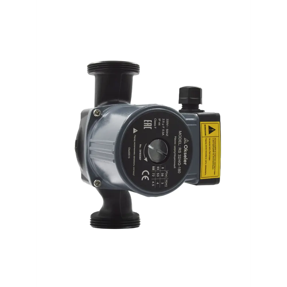 Фото 6 Циркуляционный насос Okseler Oks00515 51/4.5 180 чугун с гайками 1 1/2" Фото 6 Циркуляционный насос Okseler Oks00515 51/4.5 180 чугун с гайками 1 1/2"