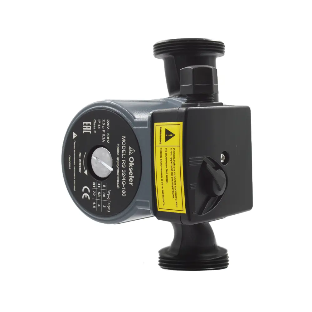 Фото 7 Циркуляционный насос Okseler Oks00515 51/4.5 180 чугун с гайками 1 1/2" Фото 7 Циркуляционный насос Okseler Oks00515 51/4.5 180 чугун с гайками 1 1/2"