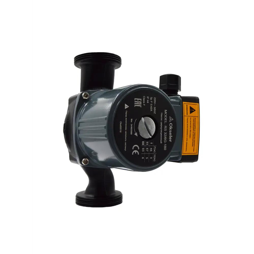 Фото 6 Циркуляционный насос Okseler Oks00516 51/6 180 чугун с гайками 1 1/2" Фото 6 Циркуляционный насос Okseler Oks00516 51/6 180 чугун с гайками 1 1/2"