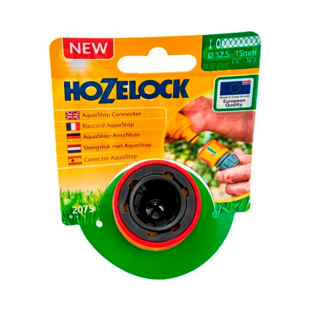 Фото 3 Коннектор для шлангов с аквастопом Hozelock Aquastop Classic 20753600 1/2" Фото 3 Коннектор для шлангов с аквастопом Hozelock Aquastop Classic 20753600 1/2"
