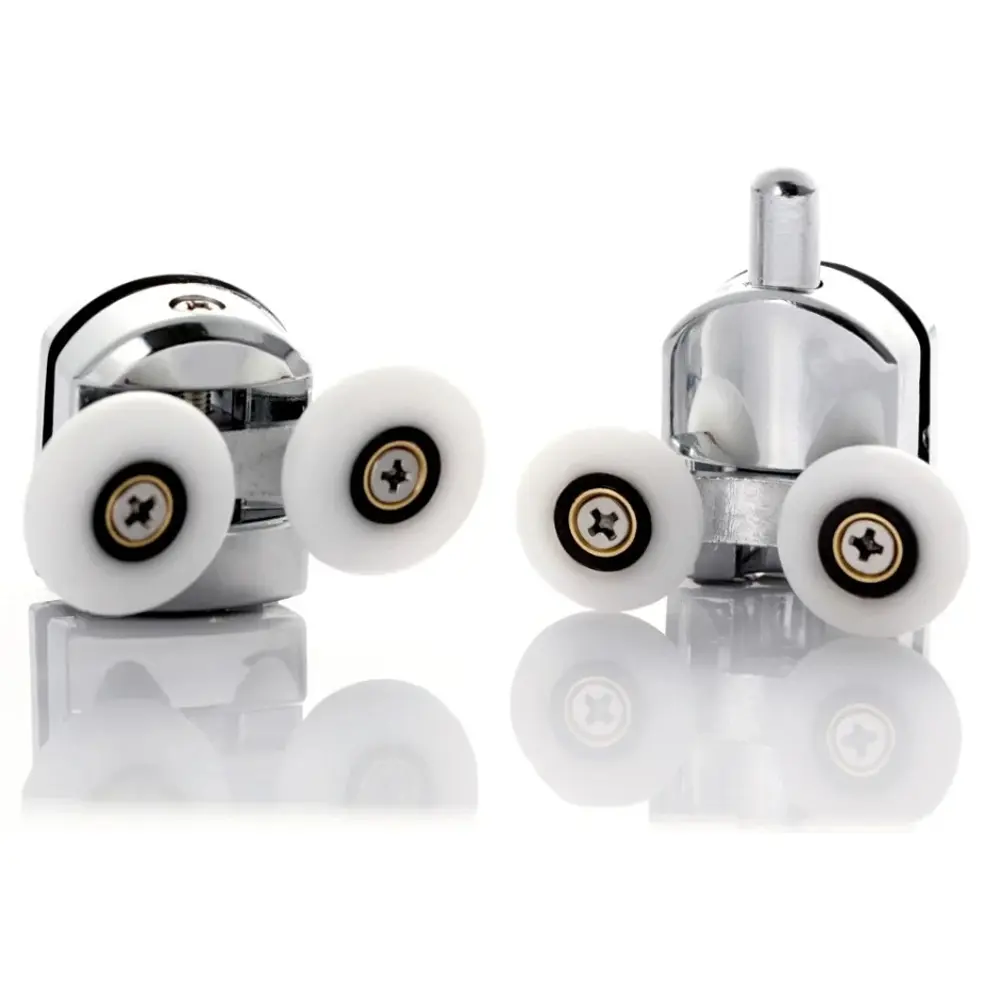 Фото 4 Душевая дверь Abber AG301305 130см эффект стекла прозрачный раздвижной