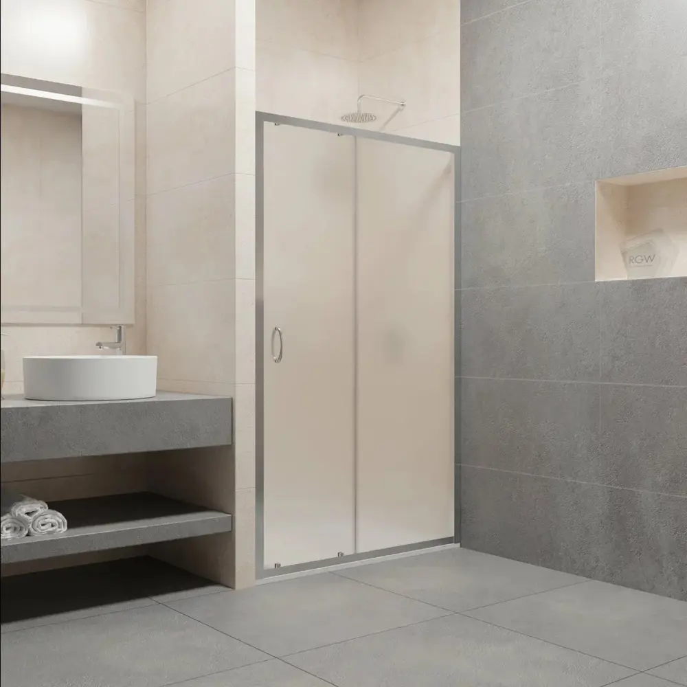 Фото 3 Душевая дверь Rgw 375720 140см эффект стекла матовый раздвижной