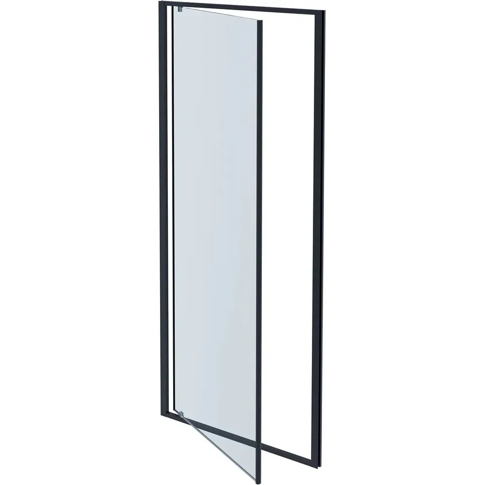 Фото 3 Душевая дверь Aquatek AQ ARI PI 09020BL 90см эффект стекла прозрачный распашной Фото 3 Душевая дверь Aquatek AQ ARI PI 09020BL 90см эффект стекла прозрачный распашной