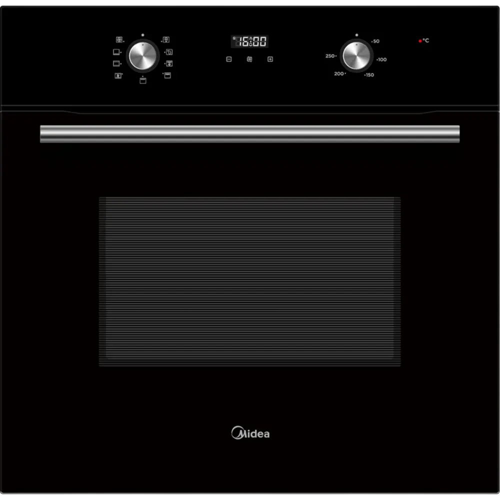 Фото Встраиваемый духовой шкаф Midea MO68101CGB 59.5х59.5х57.5 см цвет черный Фото Встраиваемый духовой шкаф Midea MO68101CGB 59.5х59.5х57.5 см цвет черный