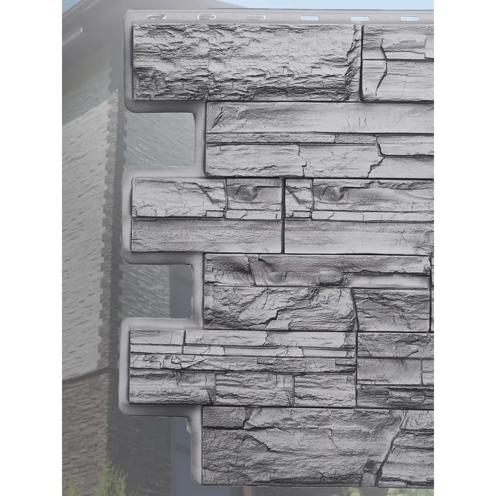 Фото 4 Фасадная панель Royal Stone Сланец Квебек 0.56м²