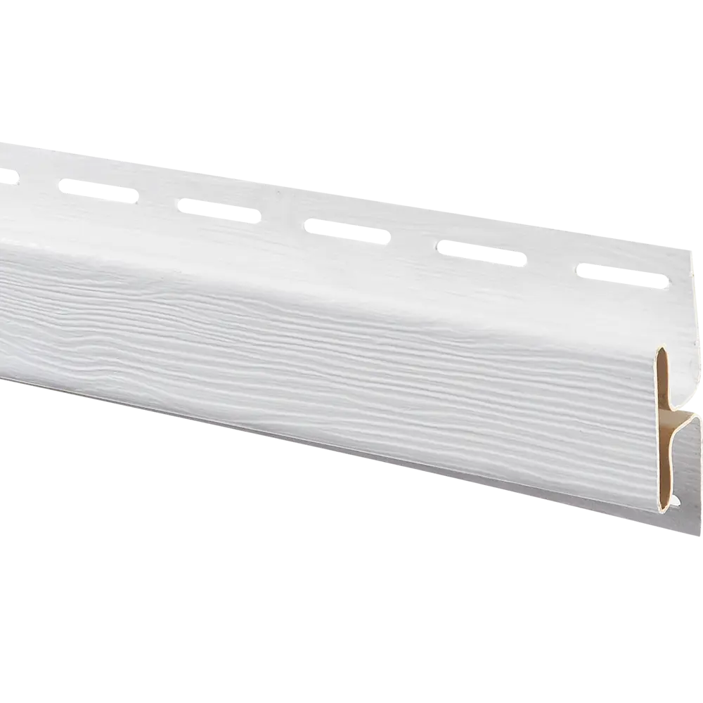 Фото H-Профиль MONLID цвет белый 3 м