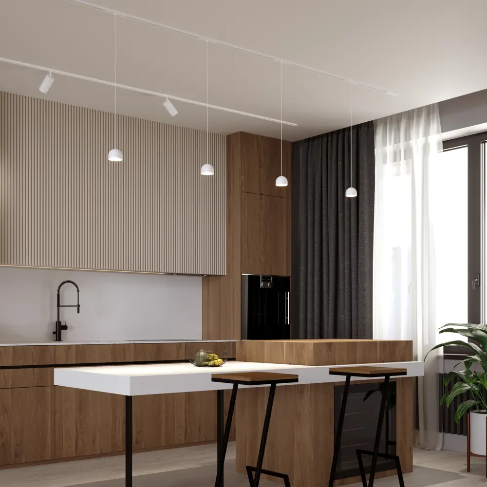 Фото 7 Трековый светильник подвесной светодиодный Elektrostandard A065481 8 Вт 2 м² цвет белый Фото 7 Трековый светильник подвесной светодиодный Elektrostandard A065481 8 Вт 2 м² цвет белый
