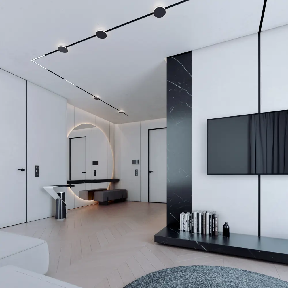 Фото 6 Трековый светильник спот светодиодный Elektrostandard A065984 4 Вт 1 м² цвет черный Фото 6 Трековый светильник спот светодиодный Elektrostandard A065984 4 Вт 1 м² цвет черный