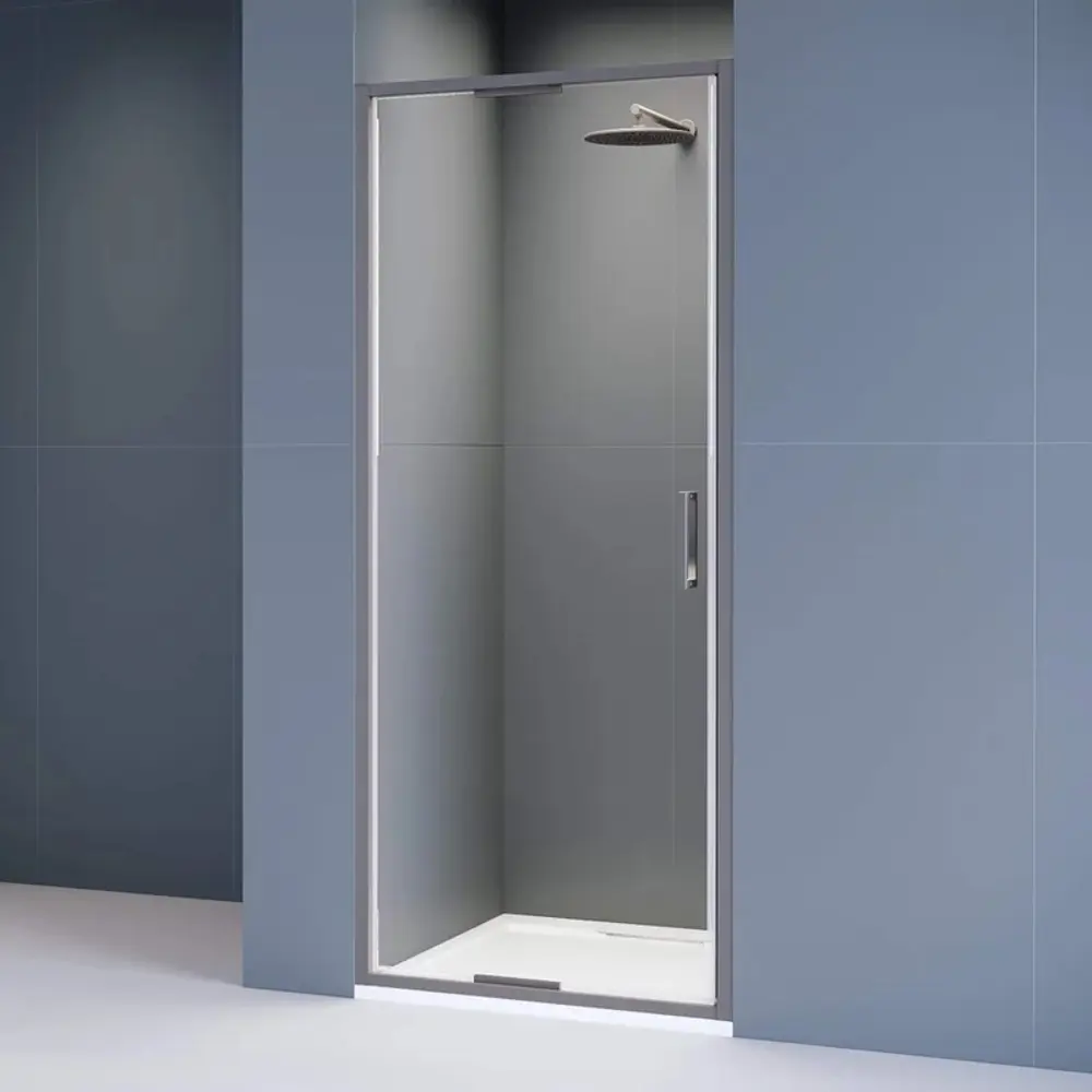 Фото Душевая дверь Rgw 70320508-110 80см эффект стекла прозрачный распашной