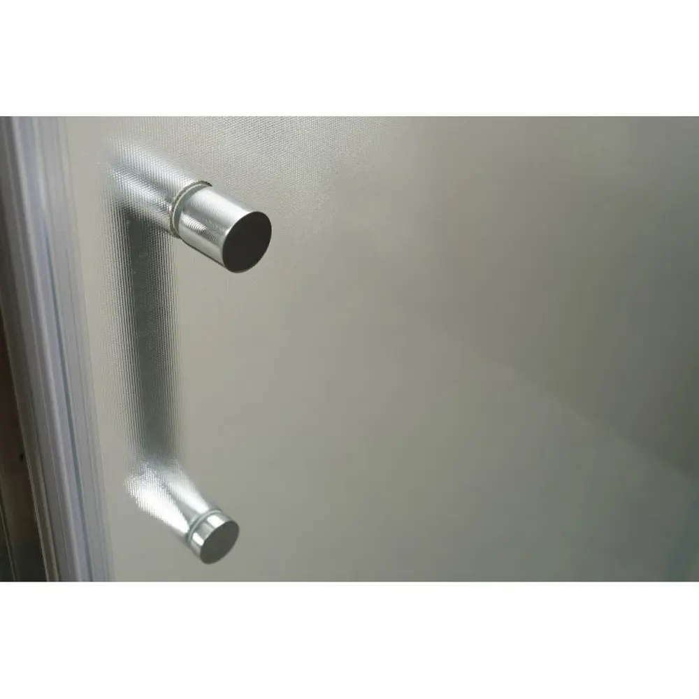 Фото 3 Душевая дверь Belbagno UNO-BF-1-115-P-Cr 115см эффект стекла рифленый раздвижной профиль хром Фото 3 Душевая дверь Belbagno UNO-BF-1-115-P-Cr 115см эффект стекла рифленый раздвижной профиль хром