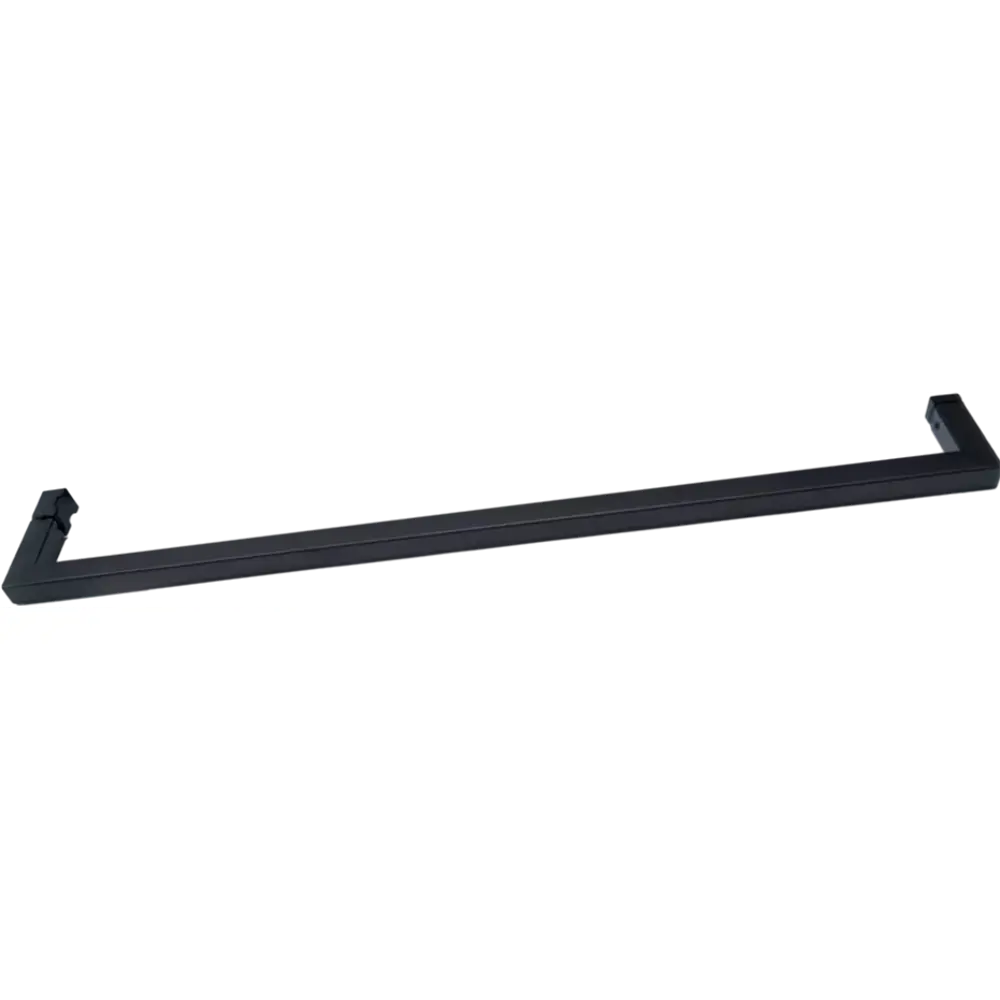Фото 5 Душевая дверь Abber AG30100BMH 100см эффект стекла матовый раздвижной профиль черный Фото 5 Душевая дверь Abber AG30100BMH 100см эффект стекла матовый раздвижной профиль черный