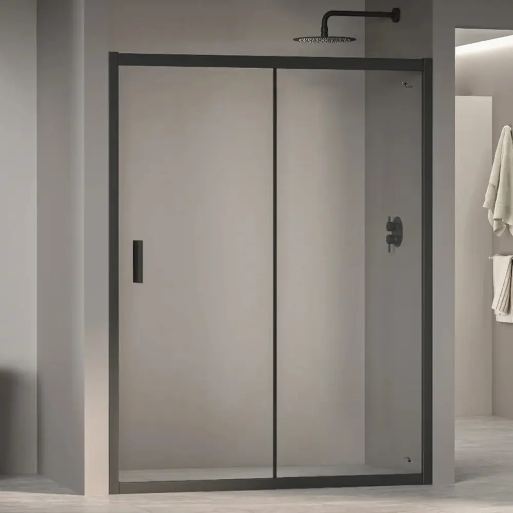 Фото Душевая дверь Rgw 350801616-14 160см эффект стекла прозрачный раздвижной Фото Душевая дверь Rgw 350801616-14 160см эффект стекла прозрачный раздвижной