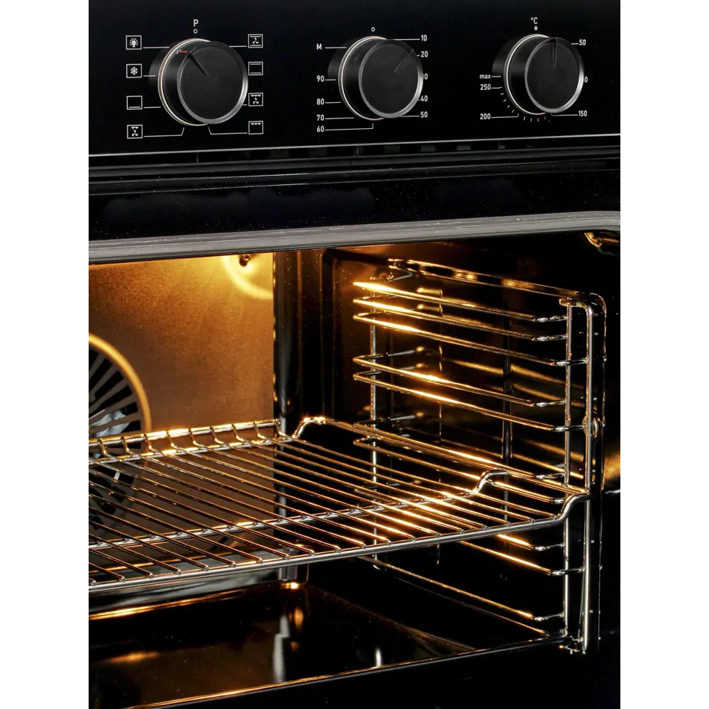 Фото 5 Встраиваемый духовой шкаф Jacky`s JO EN7618 59.5х59.5х56 см цвет черный