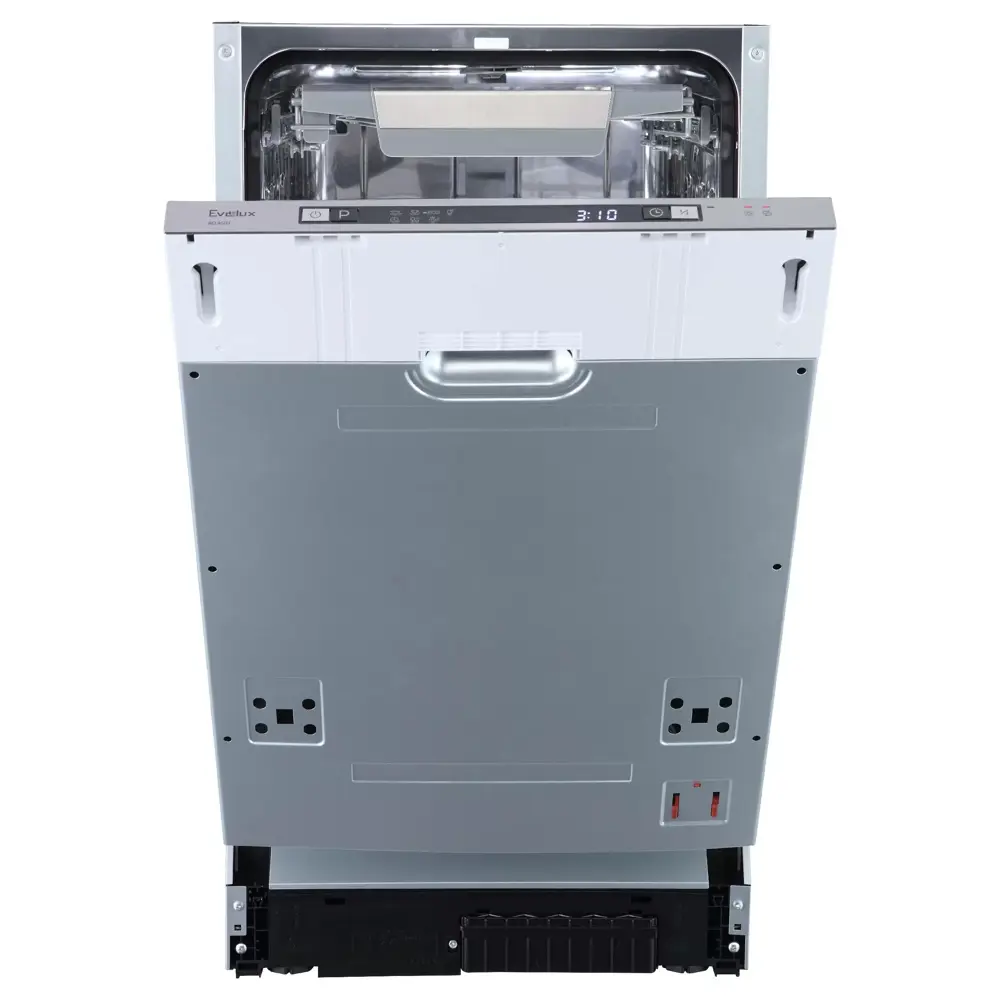 Фото Встраиваемая посудомоечная машина Evelux bd 4501 44.8 см 7 программ цвет серый / серебристый