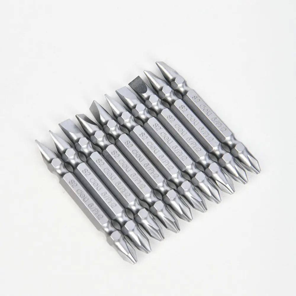 Фото 2 Набор бит двухсторонних Deli DL6904, 10 шт