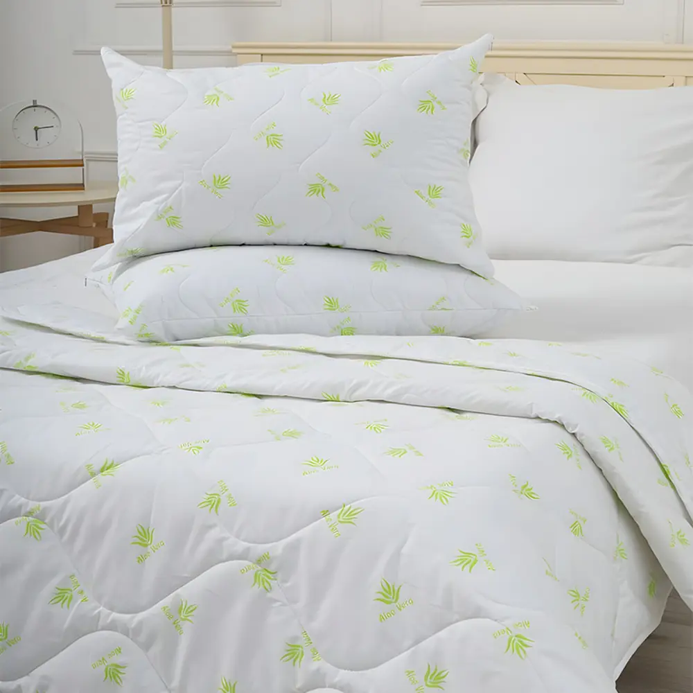 Фото Одеяло Goldtex hometextile летнее одеяло с пропиткой Алоэ Вера 220x200 см бамбук